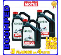 12 L MOTUL Olio Motore 5W40 CNG/LPG motori a Metano e GPL Acea A3/B4/C3 03MO76