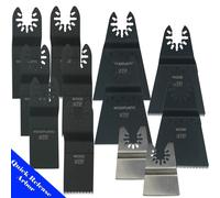 12 Lama Oscillante Multiuso Attrezzo fein rockwell X2 Dewalt Black & Decker