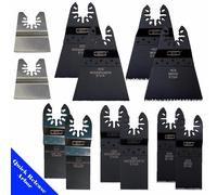 12 Lama Oscillating Multi Tool Porter Cavo Rockwell Hyperlock Blu Aquila