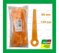 12 LAMELLE FLASH CUTTER X TESTINA AGILE 90MM 120 MM LISCE SEGHETTATE LAME PIATTE