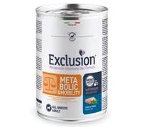 12 Lattine Exclusion Diet Metabolic Mobility per Cane con Maiale e Fibre 400g