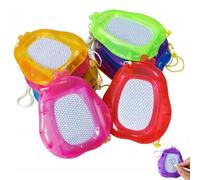 12 Lavagnette Magnetiche Forma Di Pera Per Bambini - Mini Tavole Da Disegno Con Portachiavi - Per Regali Di Compleanno E Feste - Idee Originali Per Sacchetti Regalo