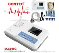 12 lead elettrocardiografo a 1 canale EKG ECG Machine portatile stampante CE