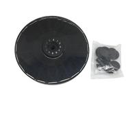 12 LED Lights Solar Powered Floating Water Fountain Garden Patio Bird Bath