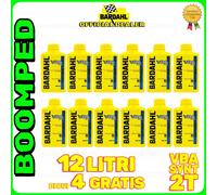 12 LITRI BARDHAL olio SINTETICO miscela manuale NO MIX Ciclomotore tubone 12BD01
