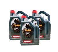 4 FLACONI DA 4 LT OLIO MOTUL 7100 10W40 10W 40