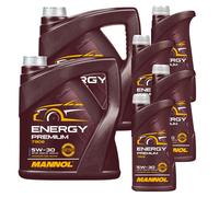 12 Litro mannol Energy Premium 5W-30 olio motore Api Sn / CH-4 Acea C2 C3 Di GM