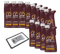 12 Litro MANNOL Trasmissione Atf Jws Filtro Olio per Jeep Cherokee 4.0i 4x4