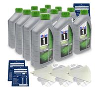 12 Litro Mobil 1 Esp X4 0W40 0W-40 Olio Porsche A40 C40 VW 511.00 Acea C3 Set