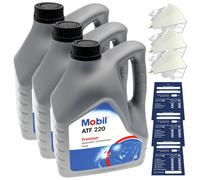 12 Litro Mobil Atf 220 Premium Automatico Olio Motore Dexron II D MB 236.7