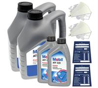 12 Litro Mobil Atf 220 Premium Automatico Olio Motore Dexron II D' MB 236.7