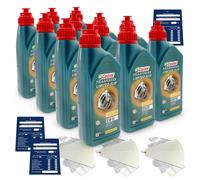 12 Litro Orig. Castrol Transmax Limited Slip Z 85W90 Axle Fluido Cambio Set