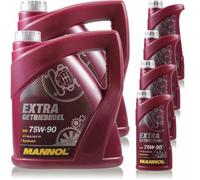12 Litro Originale MANNOL Extra Olio Cambio 75W-90 Api Gl 4 / Gl 5 Ls 11192394