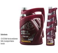 12 Litro Originale MANNOL Olio per Ingranaggi MTF-4 Cambio 75W-80 Gear 11192395
