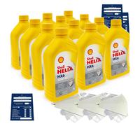 12 Litro Originale Shell Helix HX6 10W40 Olio 550039794 MB 229.3 RN0700 Set