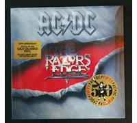 12" LP Oro Vinyl AC/DC The Razors Edge 50Th Anniversary 180G Press - U64