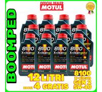 Olio motore MOTUL 8100 X-Clean GEN2 5W40 5L