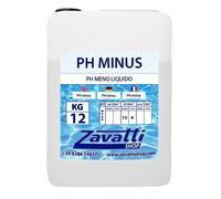 12 Lt PH minus - riduttore PH liquido per dosatori automatici piscine