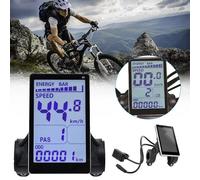 12 M5 Bici Elettrica Display LCD Schermo 5-pin E-Bike Tachimetro Pannello di Controllo Dello Schermo Scooter Elettrico Bicicletta Ebike Accessori black