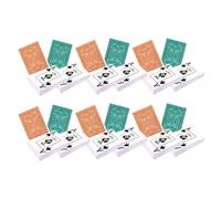 12 Mazzi Fournier 2818 Plastica Giocare Poker Carte 6 Verde 6 Arancione F29817