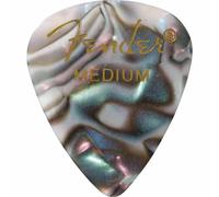 12 Mediatori Fender 351 Forma - Medium - Abalone - 0980351857 Per Chitarra