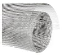 12 Mesh Wire Door Window Screen Metal Roll, 1 Meter × 1 Meter 304 Stainless Steel Woven for DIY, Filter, Home, diameter 0.3mm(Wire diameter 0.5mm)