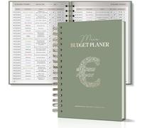 12 mesi di bilancio Planner tedesco - libro di bilancio non datato 2026 con 60 settimane di tracker, consapevolezza, riflessione - pianificatore finanziario - pianificatore di bilancio per il