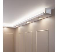12 Metri + Angoli LED Faretti Luce Listello per Illuminazione Indiretta XPS