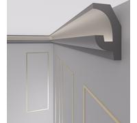6 Metri LED Decorazione Listini di Stucco per Illuminazione Indiretta Muro XPS