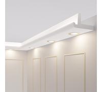 12 Metri Modanature Listini di Stucco per Illuminazione Indiretta LED OL-15