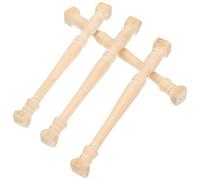 12 Mini Colonne Romane In Legno Per Casa E Micro Paesaggio