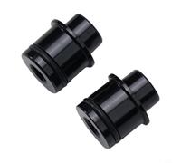 12 mm/15 mm Asse passante per 9 mm Adattatore di conversione mozzo a sgancio rapido per Hope Dt Swiss Compatibile Mozzi Bicicletta CNC 7075 Alluminio anodizzato Set da 2 pezzi