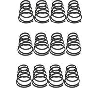 12 molle a sgancio rapido per bicicletta, in acciaio inox 304, parti di ricambio per asse anteriore e posteriore, kit di riparazione ad alta elasticità, bello e pratico