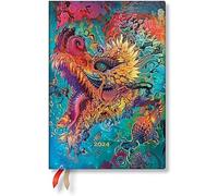 12-Monatskalender Flexi 2024 Humming Dragon Midi Orizzontale