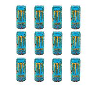 (12)MONSTER ENERGY JUICE MONSTER MANGO LOCO BEVANDA GASSATA 500ML 12X500ML