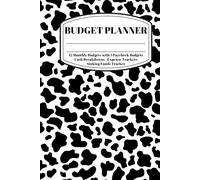 12-Month Budget Planner & Expense Tracker: Monthly Finance Organizer with Paycheck Budgeting, Savings & Bill Tracker