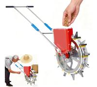 12 mouths,BAOJUHUIKANG Spargitore di Semi Piccolo Completamente Automatico e Manuale, Macchina da Semina da Giardino Regolabile con Tramoggia Trasparente, Macchina per Semina di Precisione per Esterni