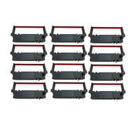 12 Nastri per Stampante SP700 Nastro per Stampante Nero e Rosso per Star RC5766