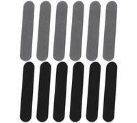 12 nastri riduttori in schiuma per cappelli e berretti, per cappelli e cappelli, fasce per il sudore, per uomini e donne (grigio, nero)