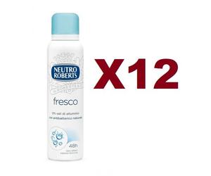 12 NEUTRO ROBERTS DEODORANTE SPRAY FRESCO CLASSICO 150ML