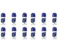 12 Nivea Derma Control Sensitive Deo Rollon da Uomo 0%alcool 12x 50ml VENDITO...
