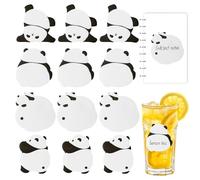 12 Note Adesive Panda, Memo Strappabile A Forma Di Panda, 4 Note Adesive Animali Carini, Adesivi Promemoria Per L'Apprendimento In Ufficio.