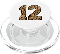 12 Numero Leopard Dodici Sport di squadra Varsity Matching PopSockets PopGrip per MagSafe