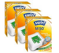 12 Original Swirl M50 Sacchetti per aspirapolvere per Miele Jazz Plus