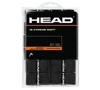 12 Overgrip Head Xtreme Soft Tennis Grips nero