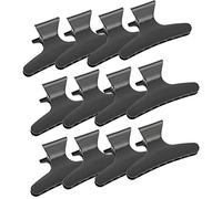 12 pacchetti clip per capelli a farfalla nera, con clip per capelli sezione artigli strumenti per capelli per sezionamento, taglio e colorazione dello styling