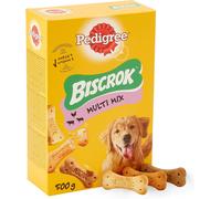 12 Pack Biscotti Croccanti per Cani, Biscrok Multi Mix Snack Senza Coloranti
