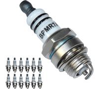 12-Pack HQRP Candela Spina per NGK BPMR7A 6703 Kawasaki Stihl Motori Tecumseh