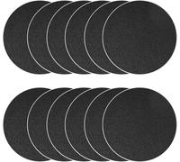 12-Pack HQRP Carbone Filtri per Umido Secchio 7.25 " Rotondo Umido Bin Filtro