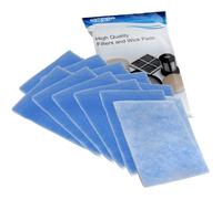 12-Pack HQRP Ricambio Poliestere Filtri per Bettervent Interno Sfiato ADR1BVC